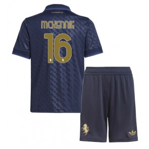 Juventus Weston McKennie #16 Dětské Alternativní dres komplet 2024-25 Krátký Rukáv (+ trenýrky)